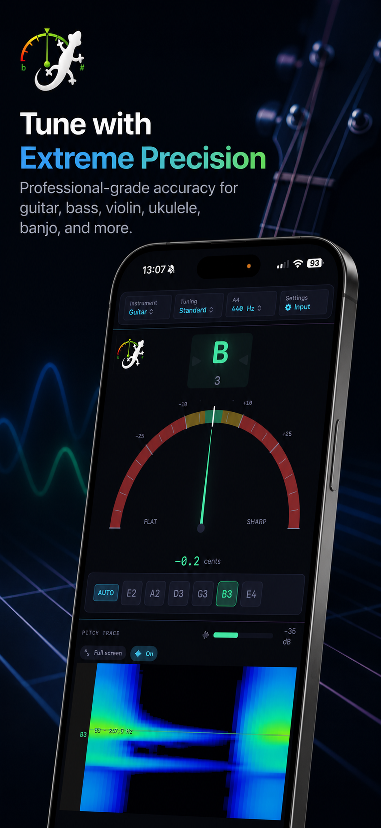 Gecko Tuner — extreme precision tuning